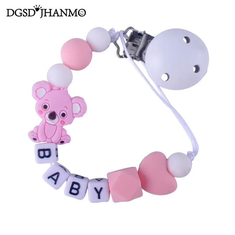 Baby Products Gift - Free Personalized Name Baby Pacifier Chains