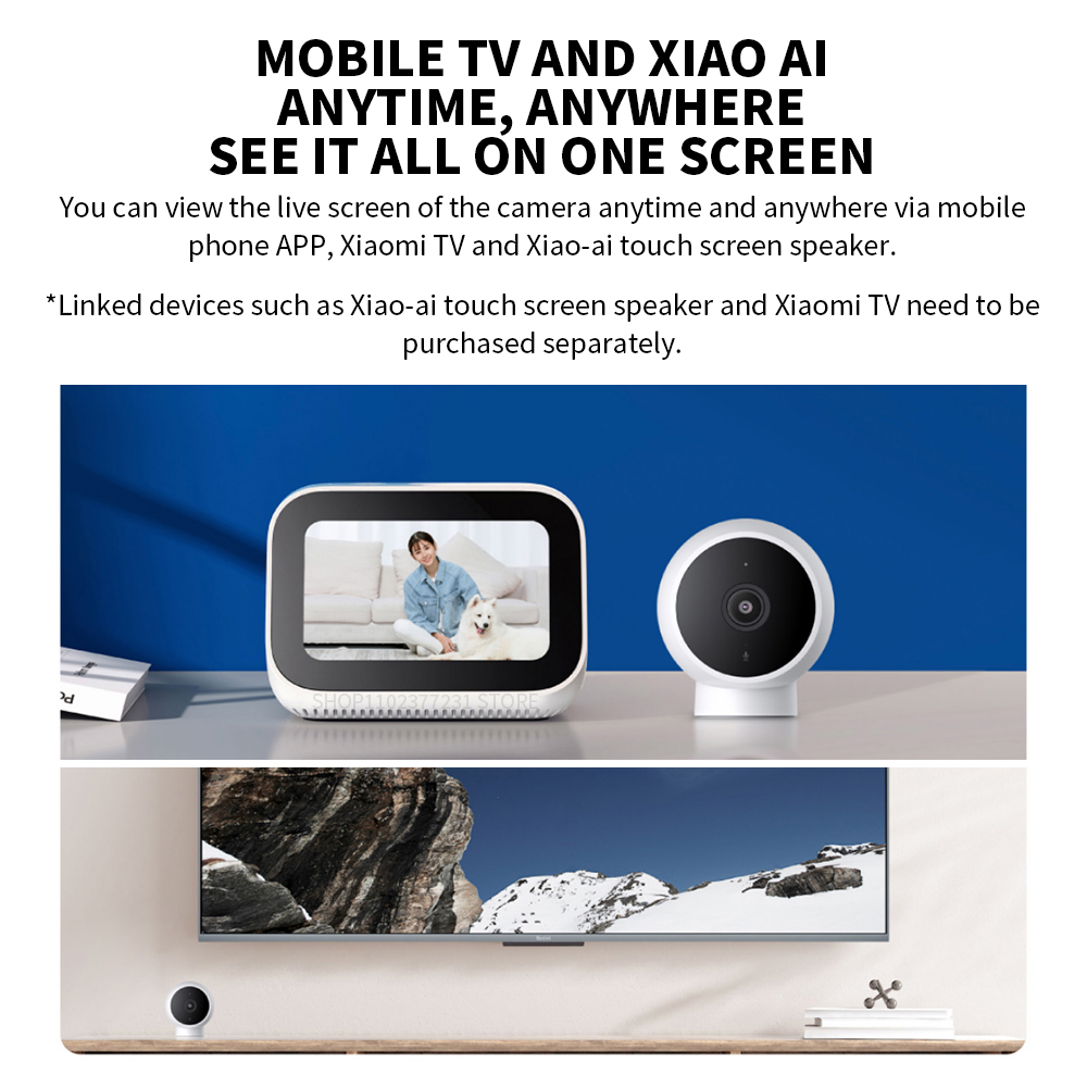 Xiaomi IP Camera 2K 1296P WiFi - đánh giá và giá Xiaomi Baby Products