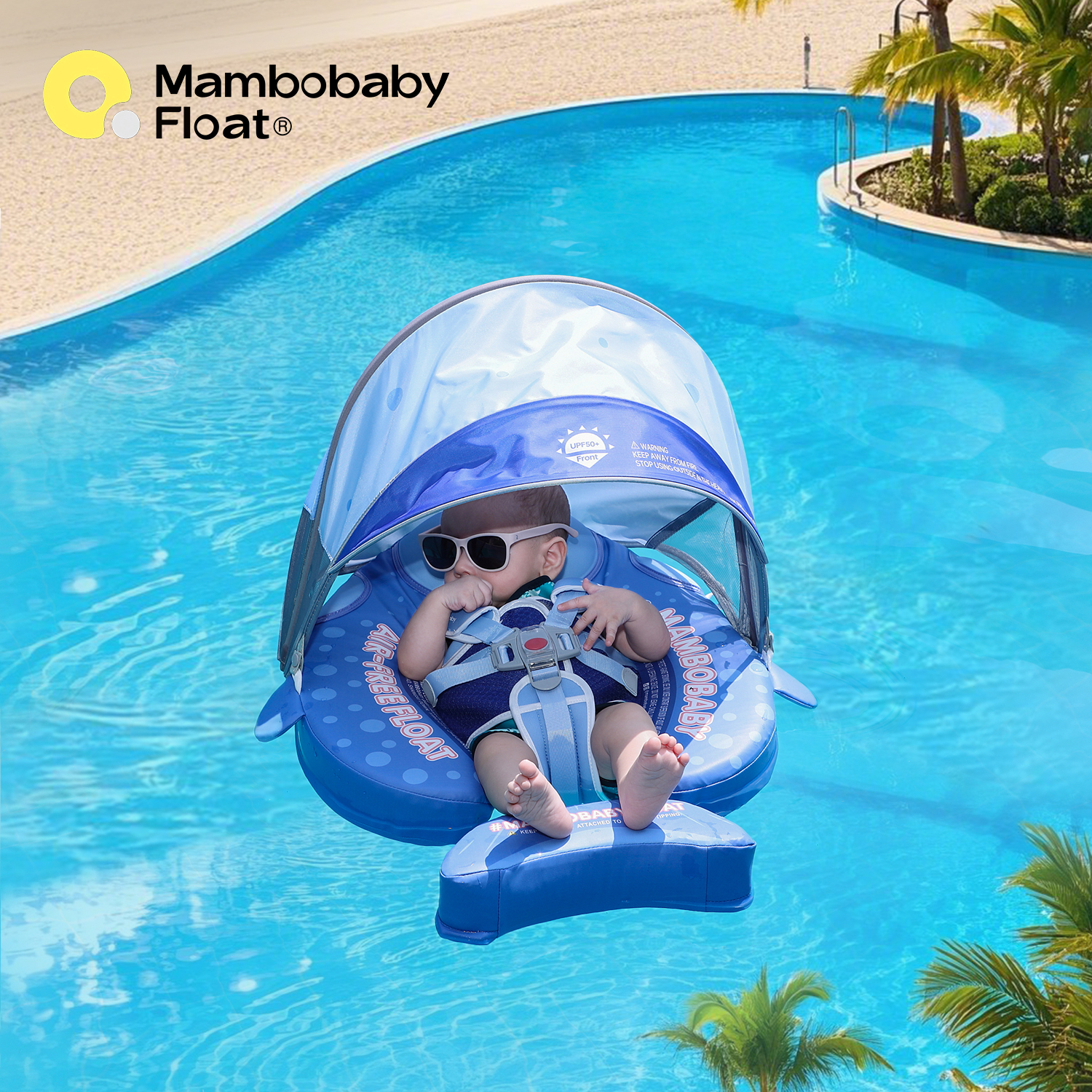Mambobaby Float Swimming Train - đánh giá và giá Baby Swimming Floater