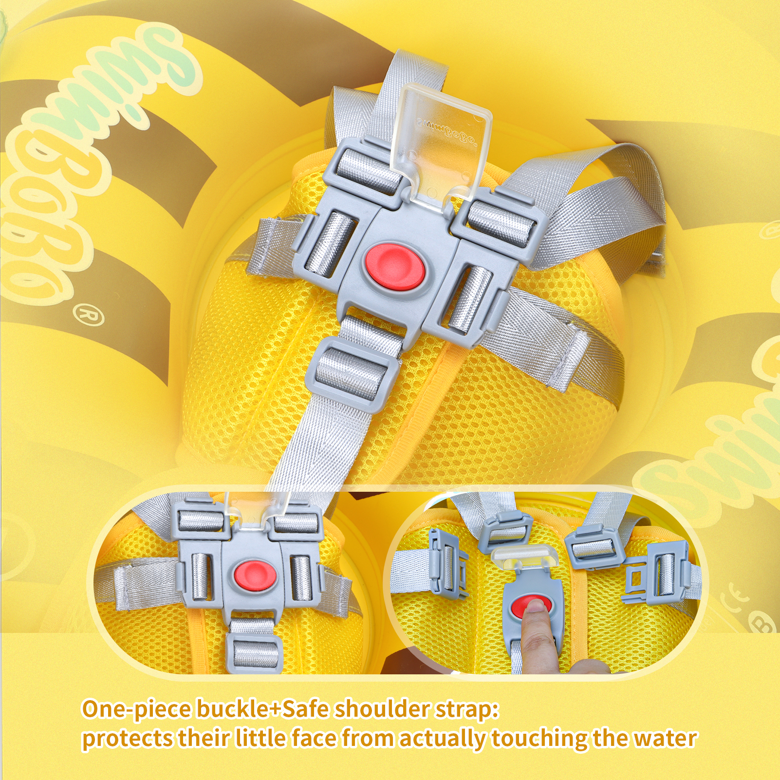 Swimbobo Yellow Kids Inflatabl - đánh giá và giá Baby Swimming Floater