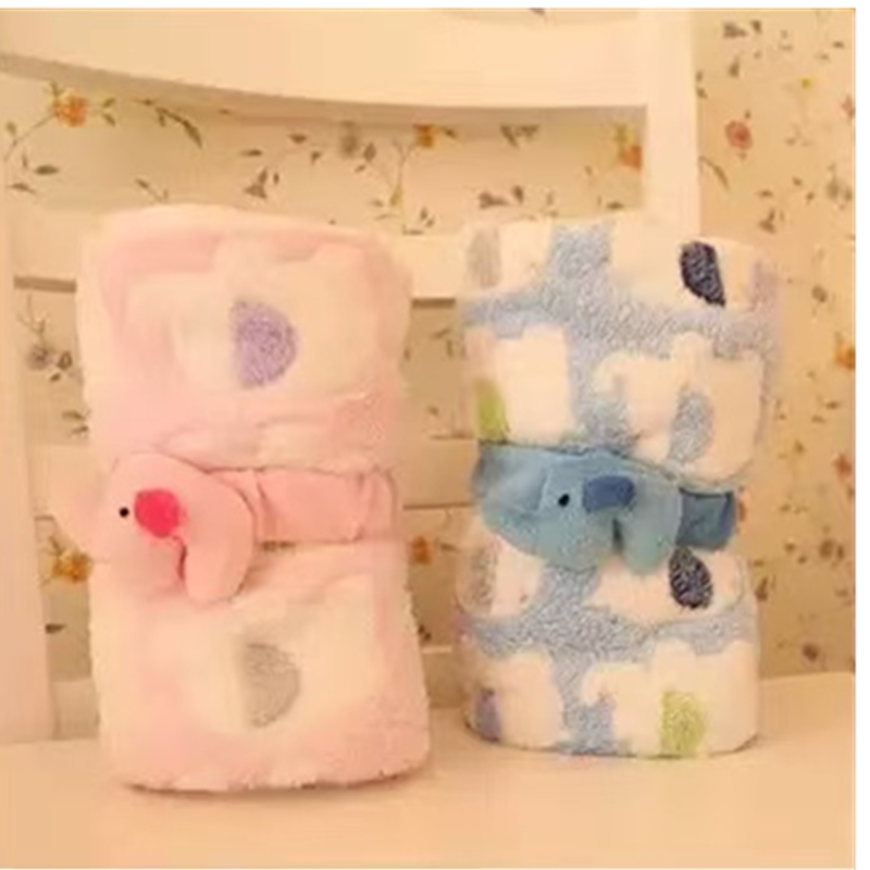 Cartoon Baby Blanket Cute Elep - đánh giá và giá Baby Products Newborn