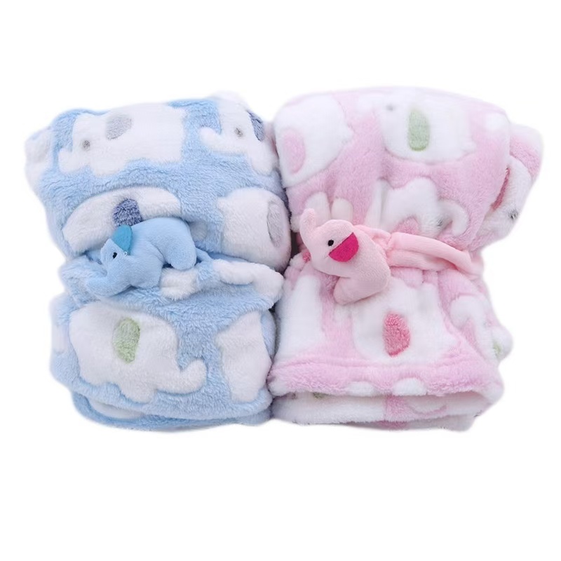 Cartoon Baby Blanket Cute Elep - đánh giá và giá Baby Products Newborn