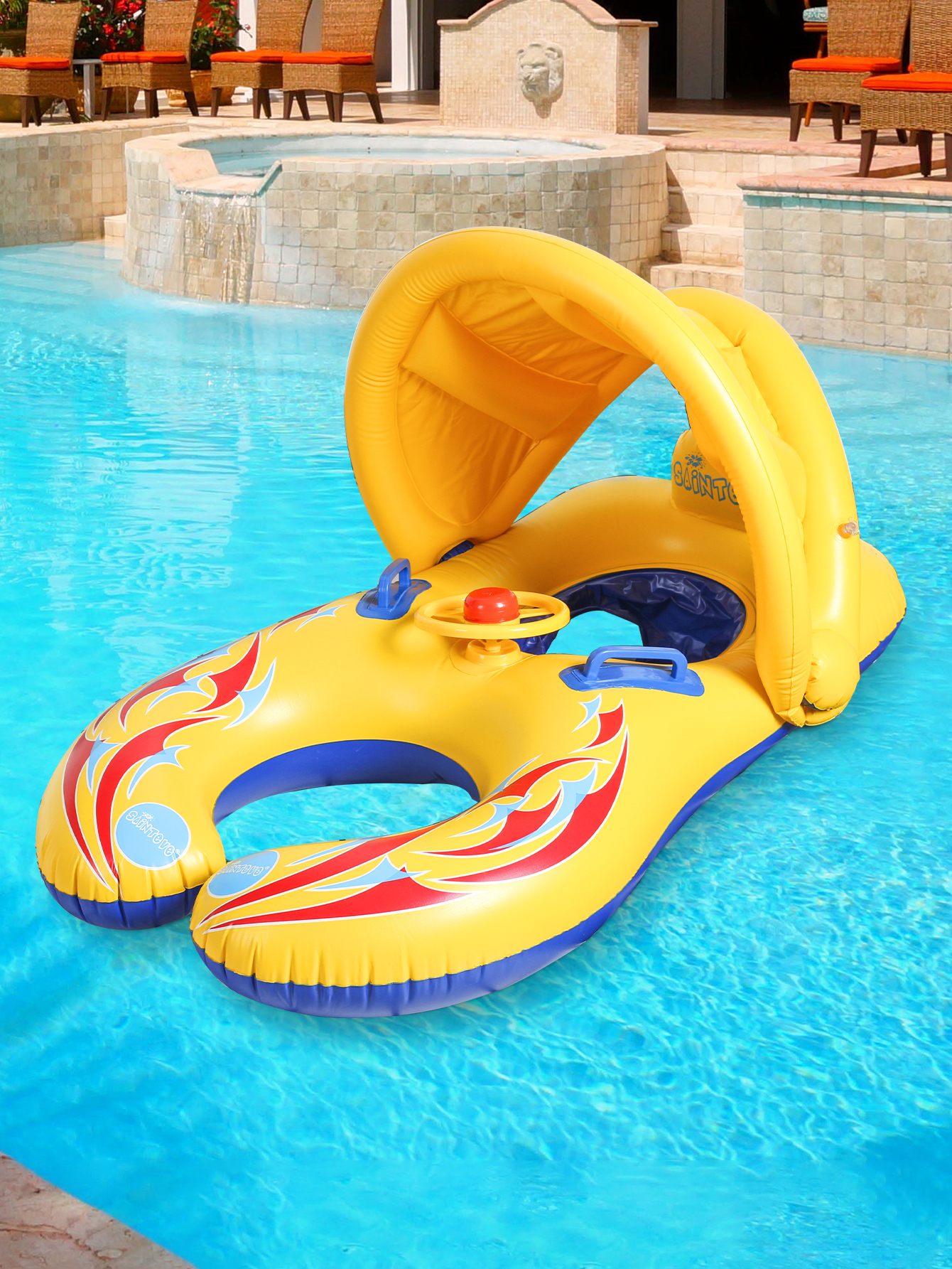 1PC Mommy and Me Pool Baby Flo - đánh giá và giá Baby Swimming Floater