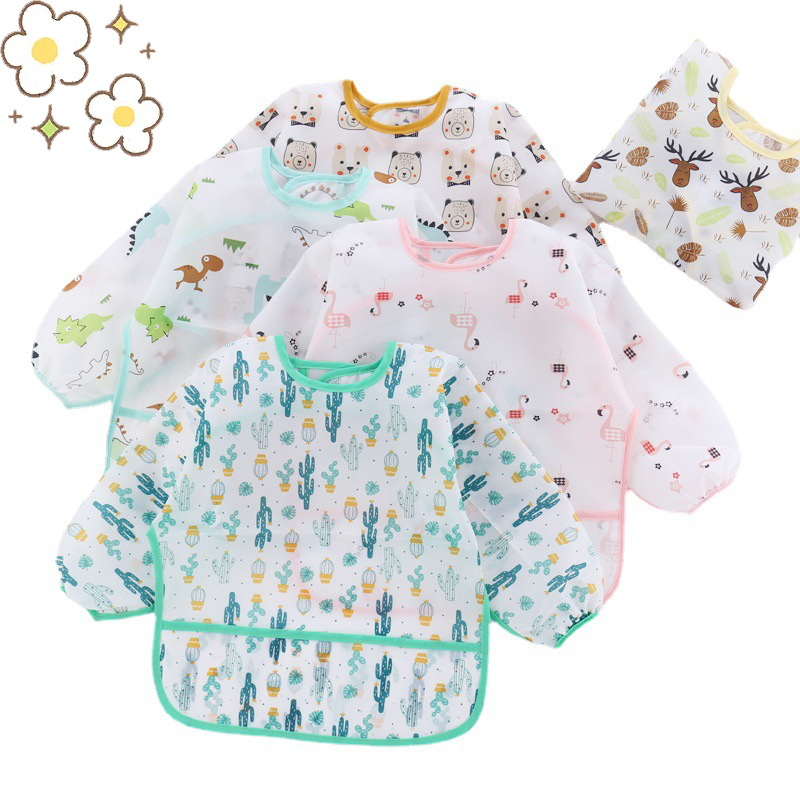 Baby Silicone Cartoon Bib 0-6  - đánh giá và giá Silicone Baby Bibs