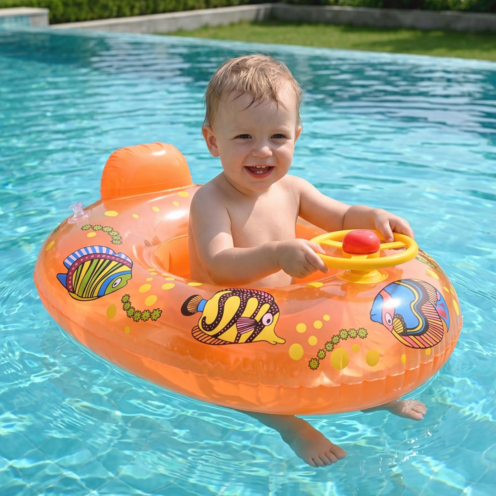 Inflatable Baby Pool Float, Sa - đánh giá và giá Baby Swimming Floater