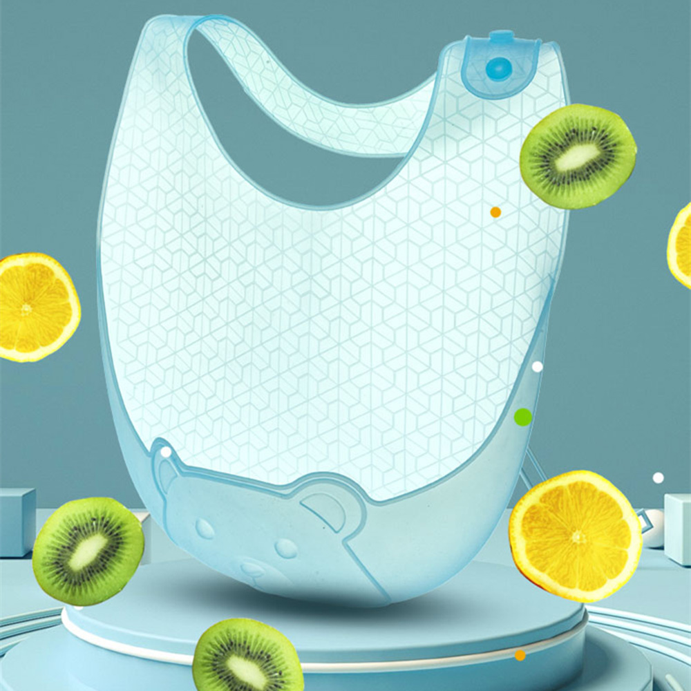 Baby eating bib, complementary - đánh giá và giá Silicone Baby Bibs