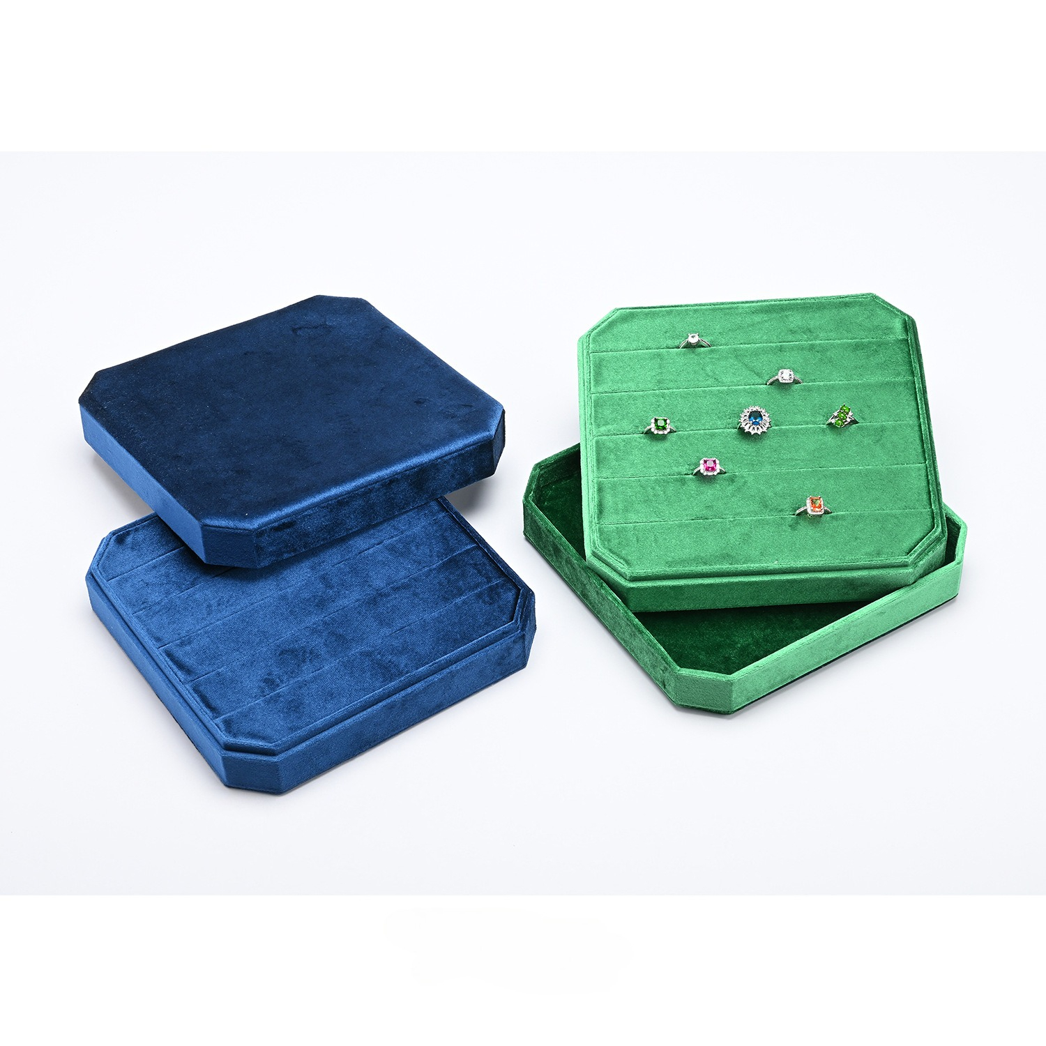 Velvet Ring Earring Organizer  - đánh giá và giá Baby Products Storage Box
