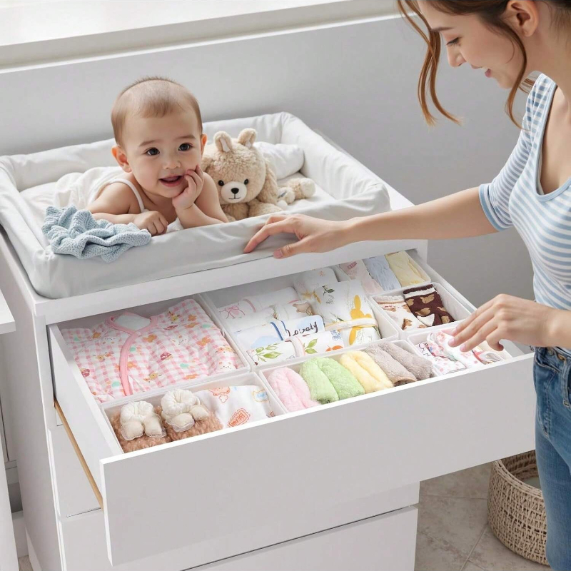 6/12pc Non-woven Baby Items St - đánh giá và giá Baby Products Storage Box