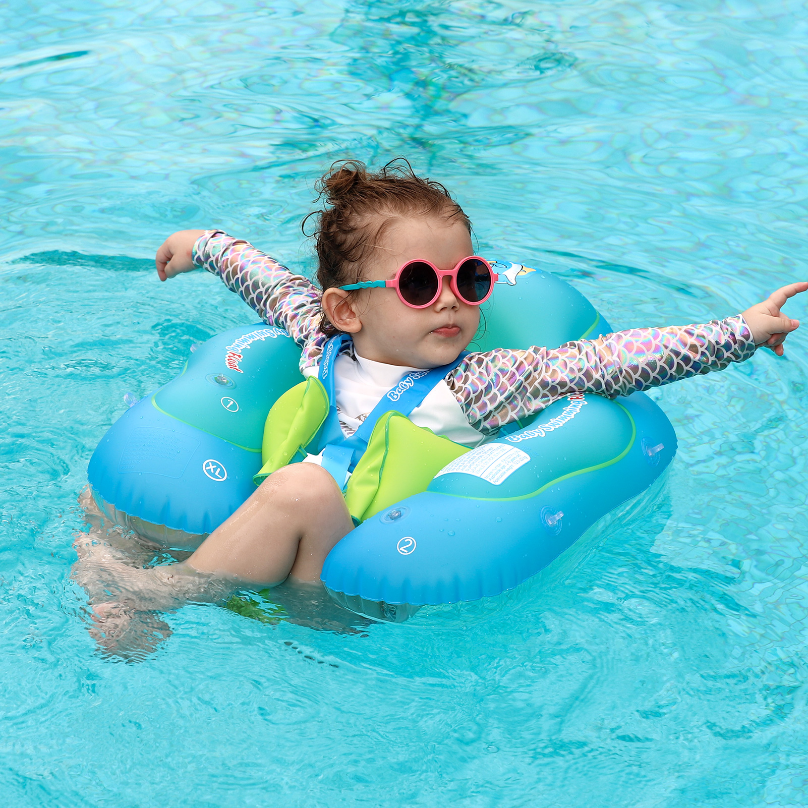 Swimbobo Baby Float Upgrades w - đánh giá và giá Baby Swimming Floater