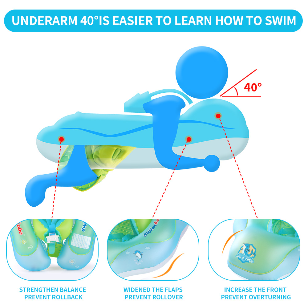 Swimbobo Baby Float Upgrades w - đánh giá và giá Baby Swimming Floater