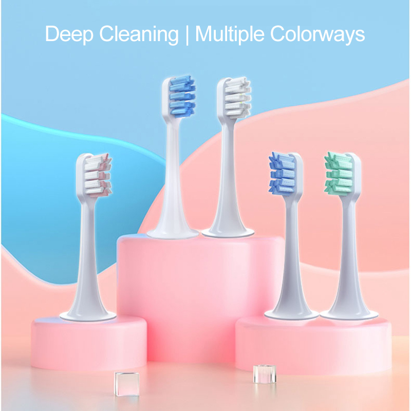 8pcs Replacement Toothbrush He - đánh giá và giá Xiaomi Baby Products