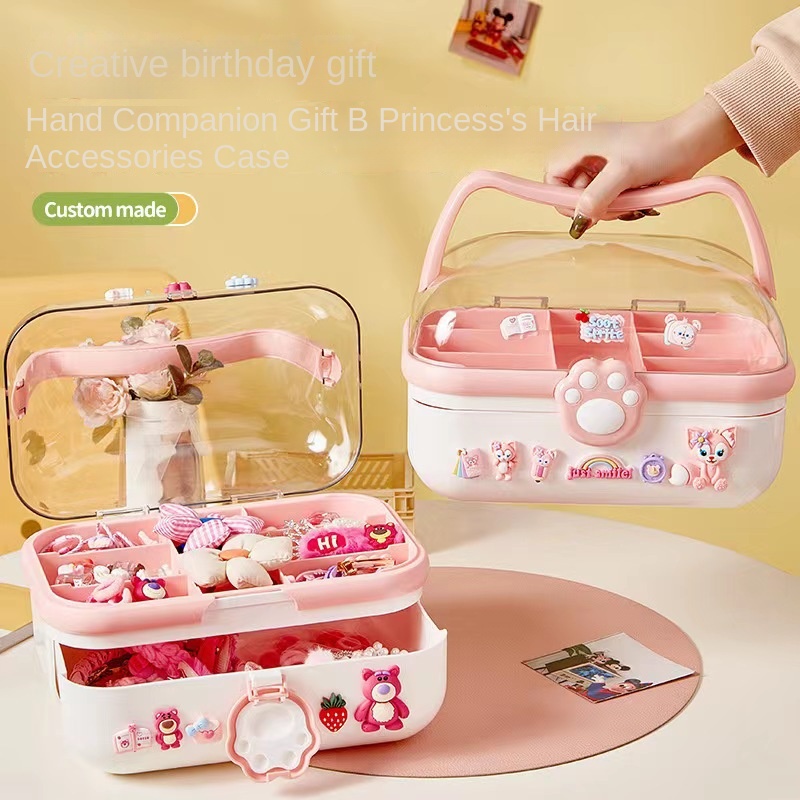 Girls' Hair Accessories Storag - đánh giá và giá Baby Products Storage Box