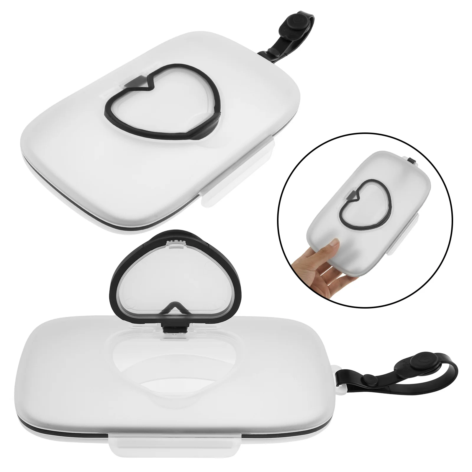 2 Pcs Wipes Dispenser Portable - đánh giá và giá Baby Products Storage Box