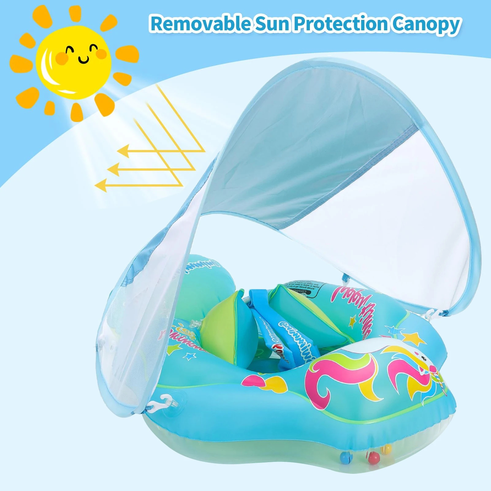 Baby Swimming Ring Inflatable  - đánh giá và giá Baby Swimming Floater