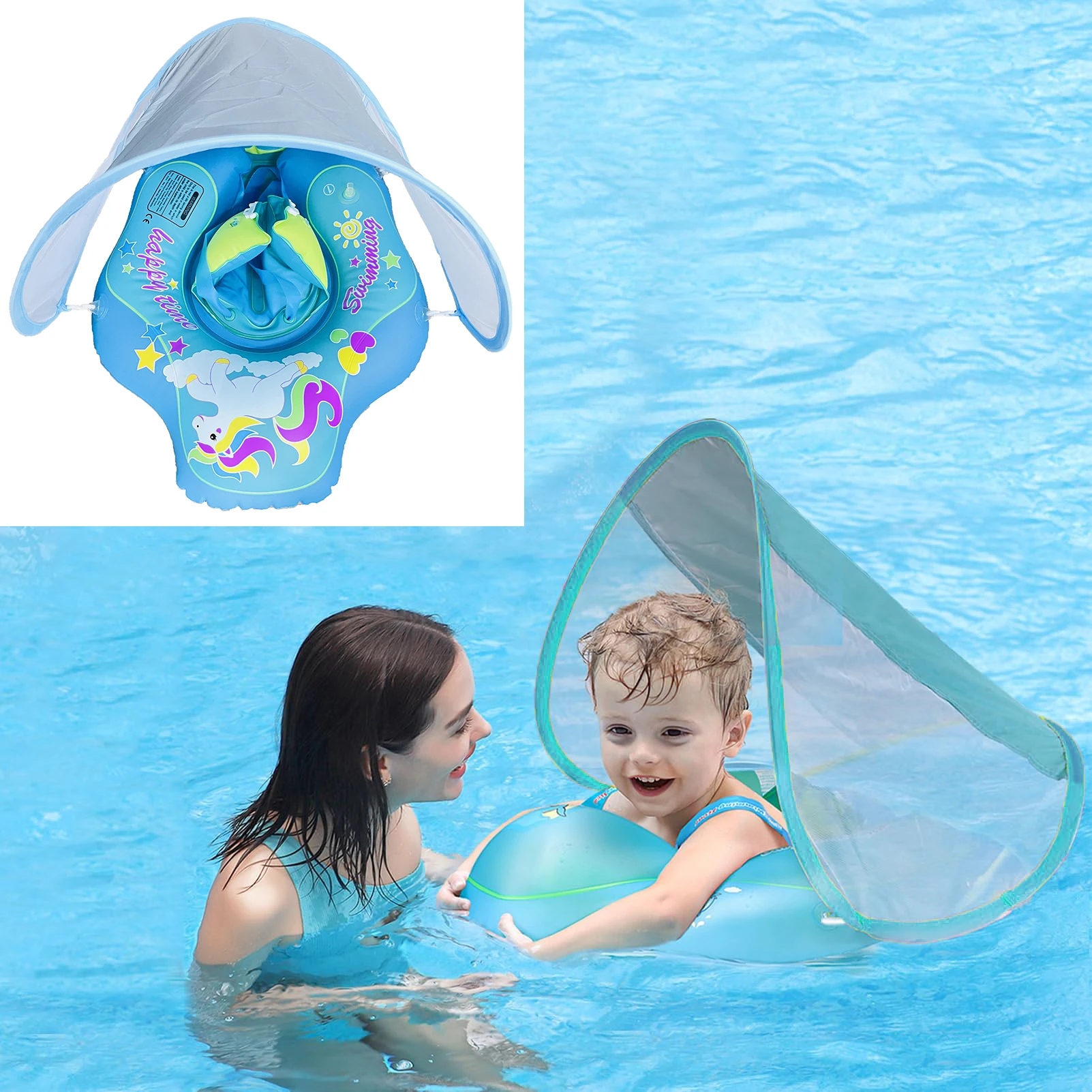 Baby Swimming Ring Inflatable  - đánh giá và giá Baby Swimming Floater