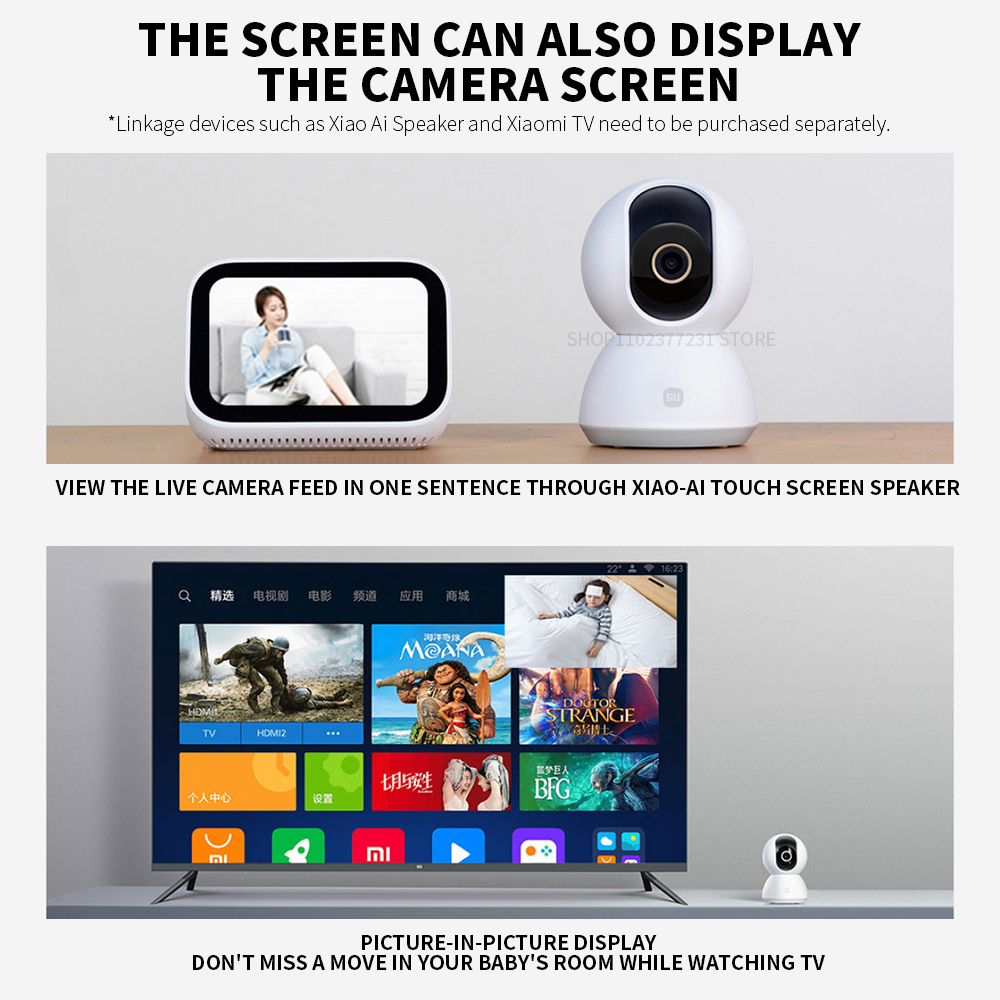Original Xiaomi Smart Camera 2 - đánh giá và giá Xiaomi Baby Products