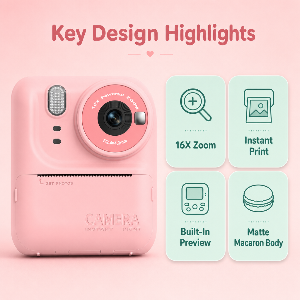 2026 New Kids Camera Cartoon D - đánh giá và giá Baby Products Gift