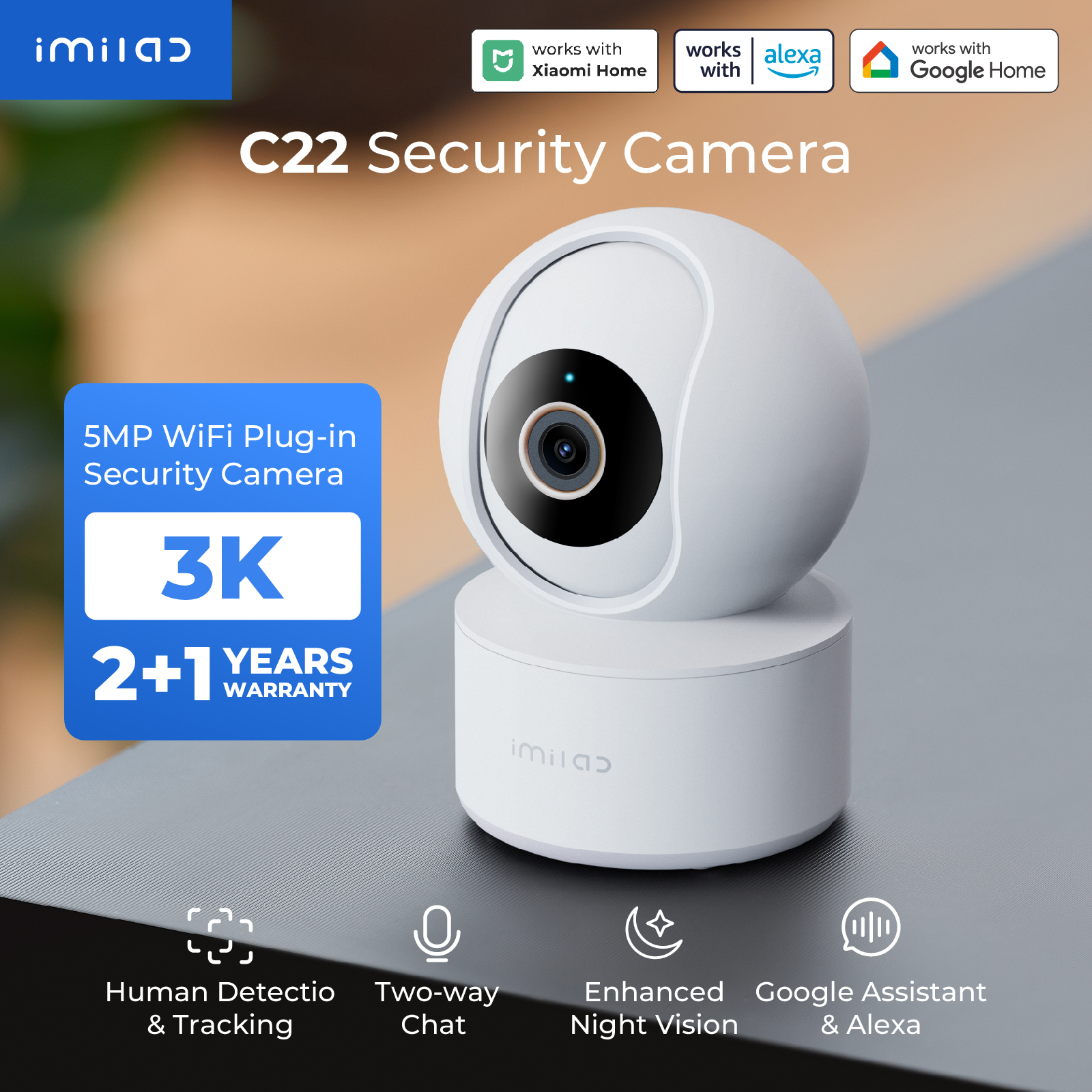 IMILAB Baby Monitor Indoor Sec - đánh giá và giá Xiaomi Baby Products